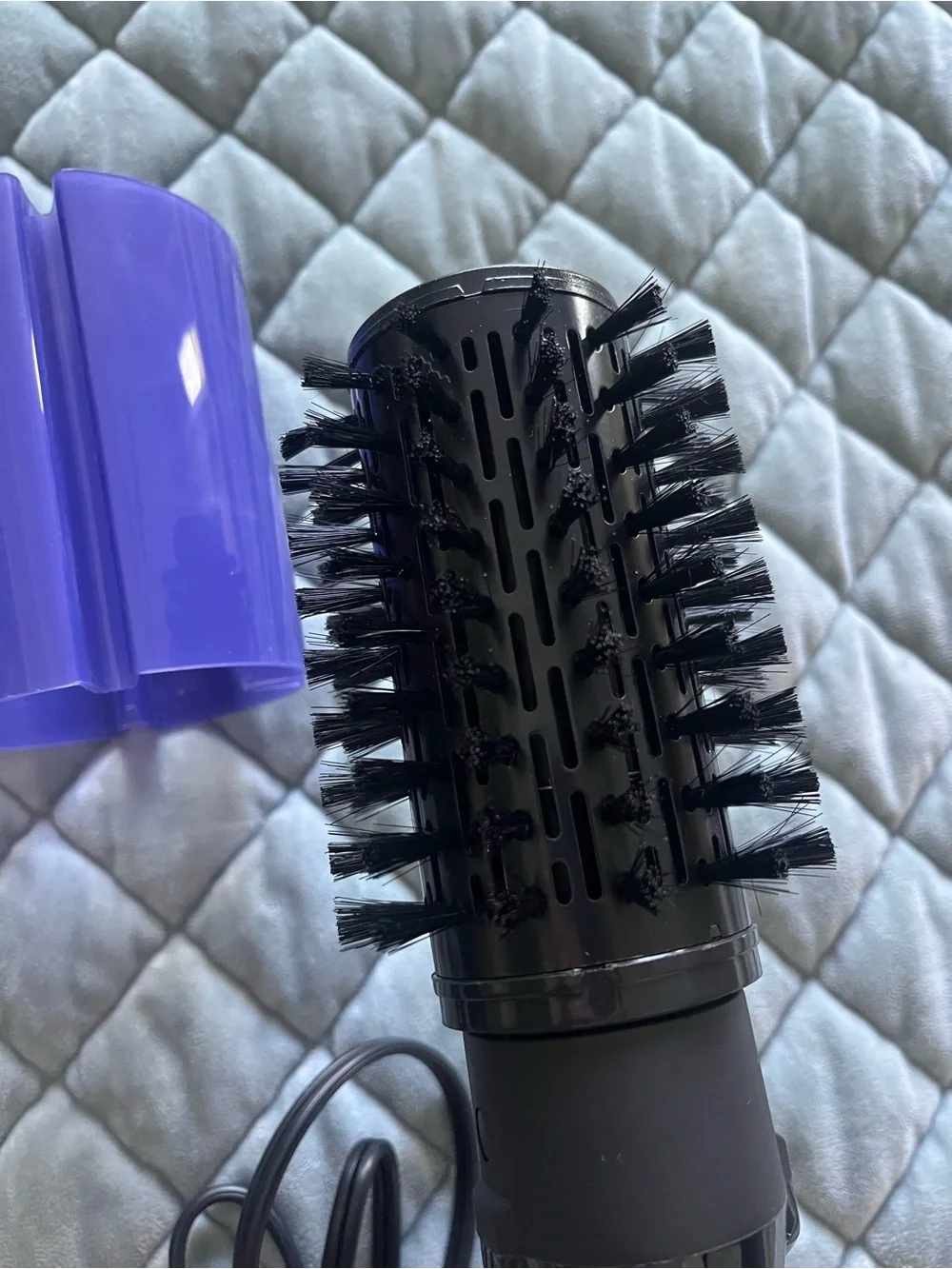 INFINITIPRO BY CONAIR Spin Air Rotating Styler/Hot Air Brush, 2-inch, Black